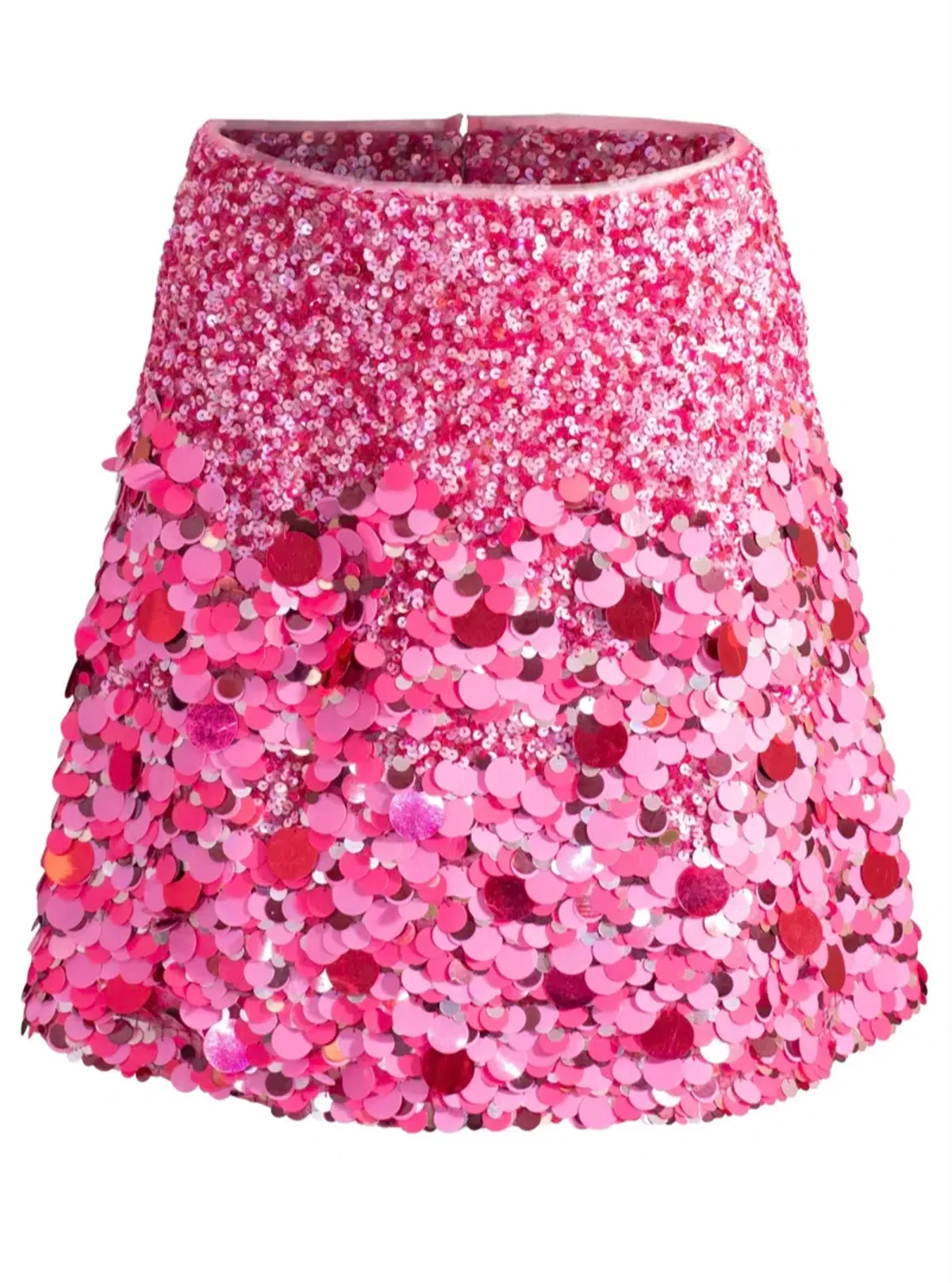 Aje Cherie Sequin Mini Skirt Pink Size 12 - Image 3
