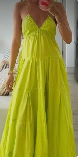 SWF Boutique Open Back Tiered Maxi size 8 for rent on The Volte - image 2