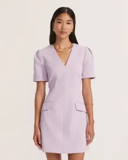 Saba - Dharma Stitch Detail Mini Dress for rent on The Volte - image 1