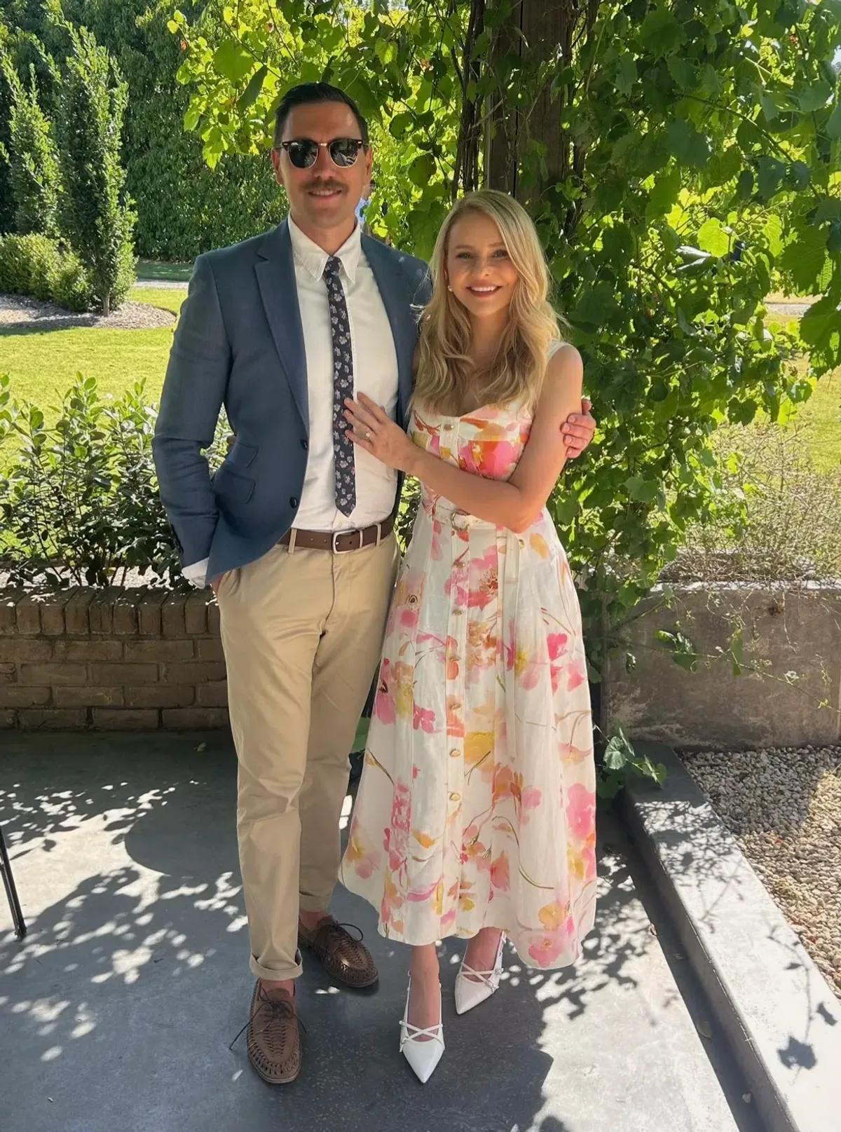 Zarie floral midi dress AJE - Image 2