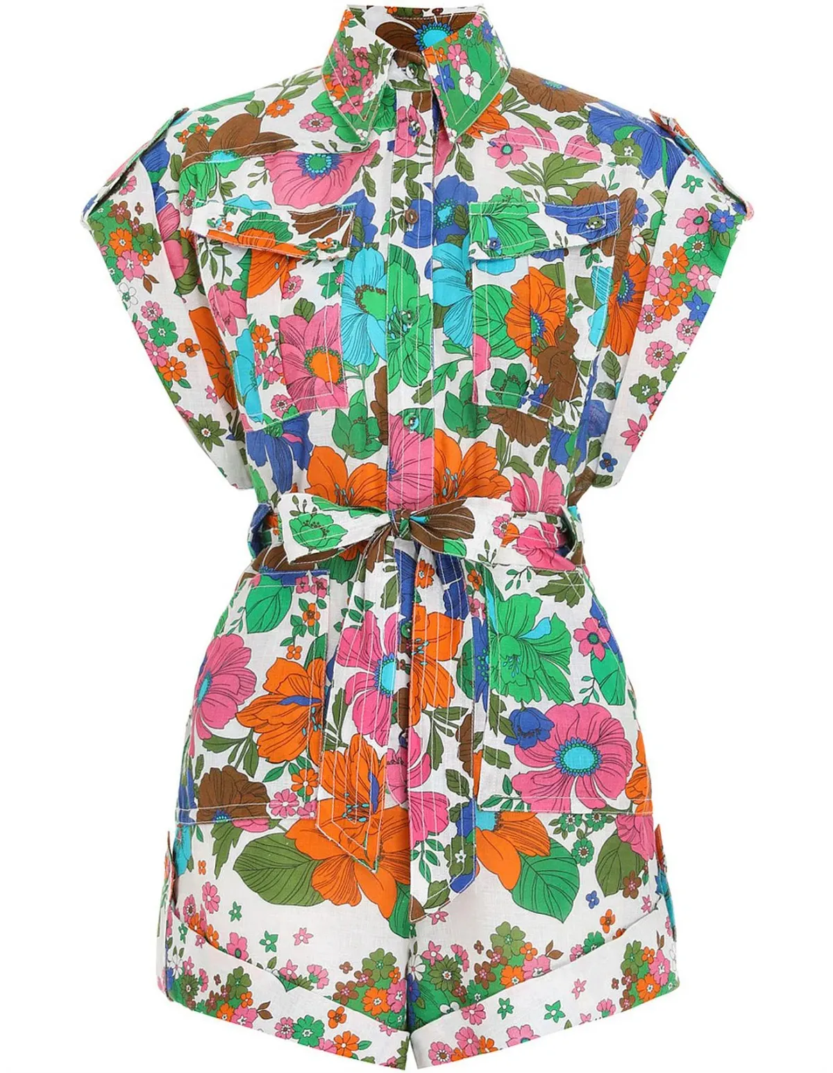 Zimmermann Riders Playsuit  - Image 1