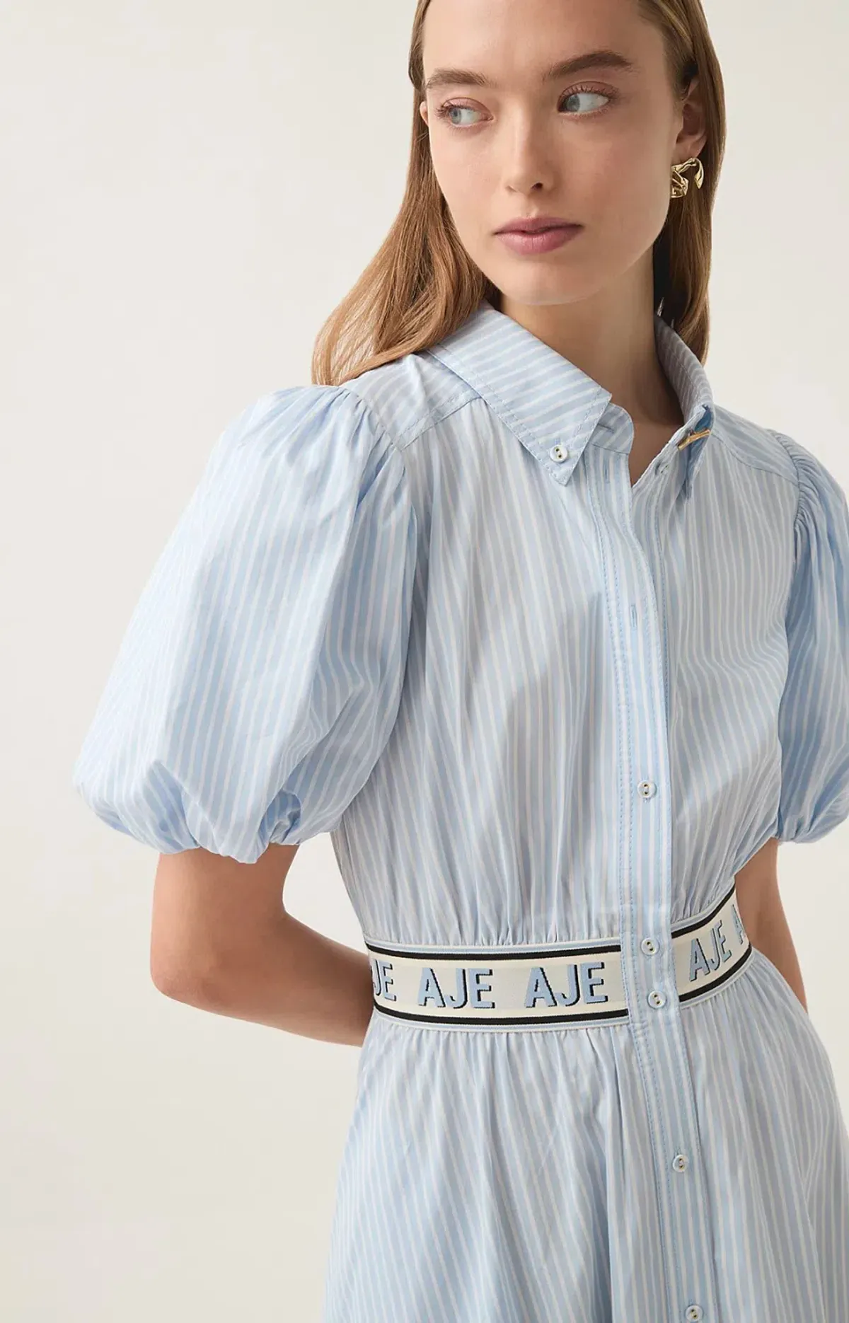 Aje Harling Logo Midi Dress size 8 - Image 5