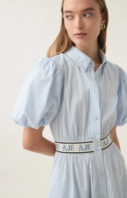 Aje Harling Logo Midi Dress size 8 for rent on The Volte - image 5