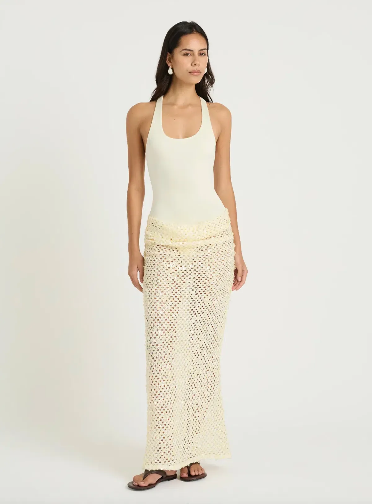 Benni Ariel Maxi dress - Shell - Image 1