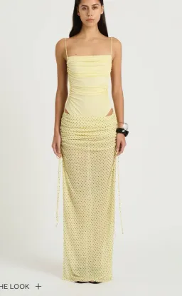 BENNI Ayla Maxi Skirt and Tanner Bodysuit for rent on The Volte - image 1