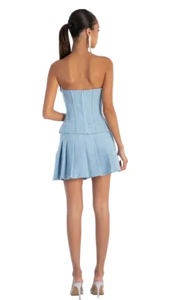 TheConcept - Liliana Set - Sky Blue - Size 8/Small for rent on The Volte - image 6