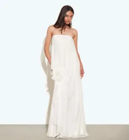 Rat & Boa Hibiscus Dress White Size S for rent on The Volte - image 1