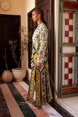 Alemais CECE SPLICED MIDI DRESS Size 12 for rent on The Volte - image 3