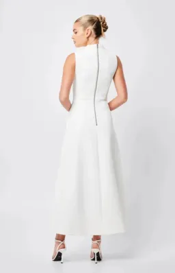 Mossman Cosmic White Dress for rent on The Volte - image 4