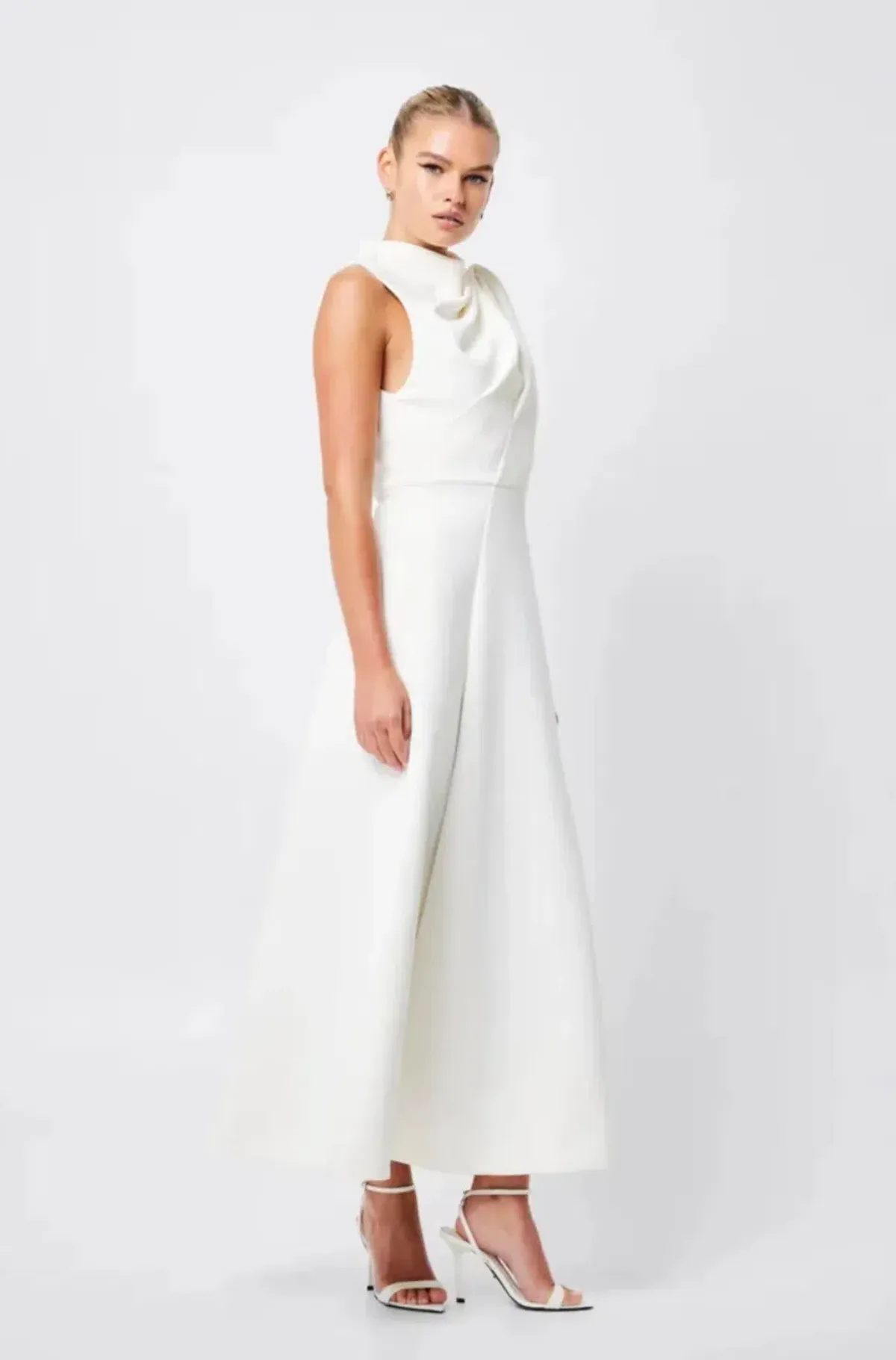 Mossman Cosmic White Dress - Image 3