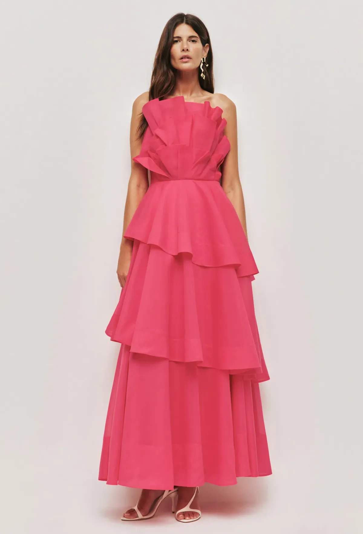 Aje Selestia Gown size 14 Pink Magenta - Image 2