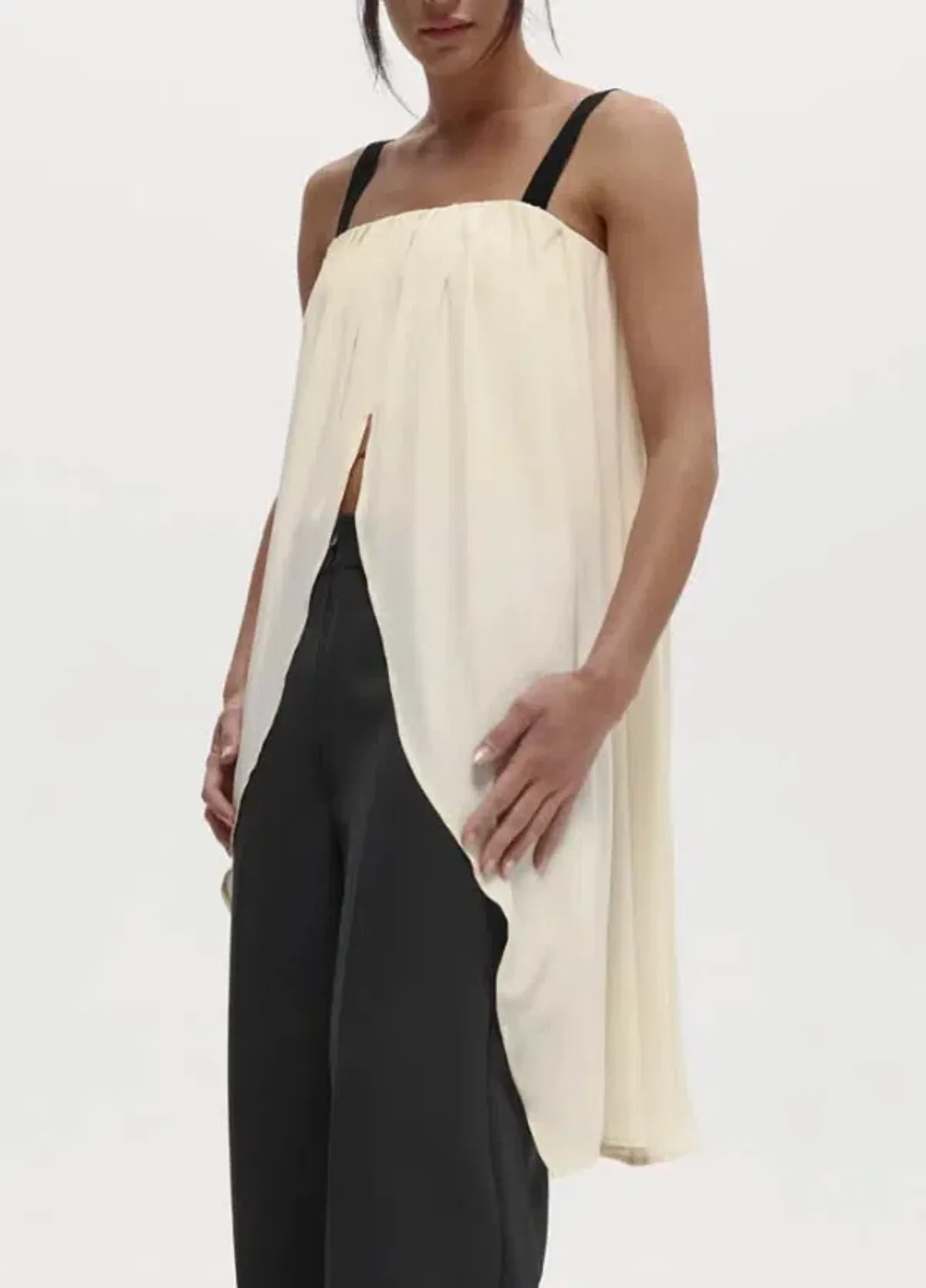 Bogart Top in Silk Crepe - Image 1