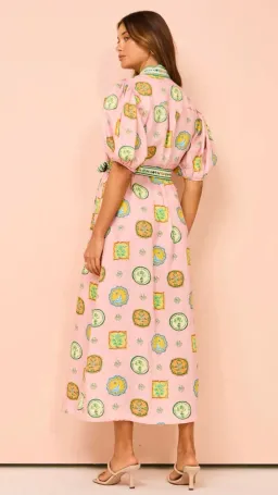 Alemais Porcelain Shirtdress in Pink s.4 for rent on The Volte - image 6