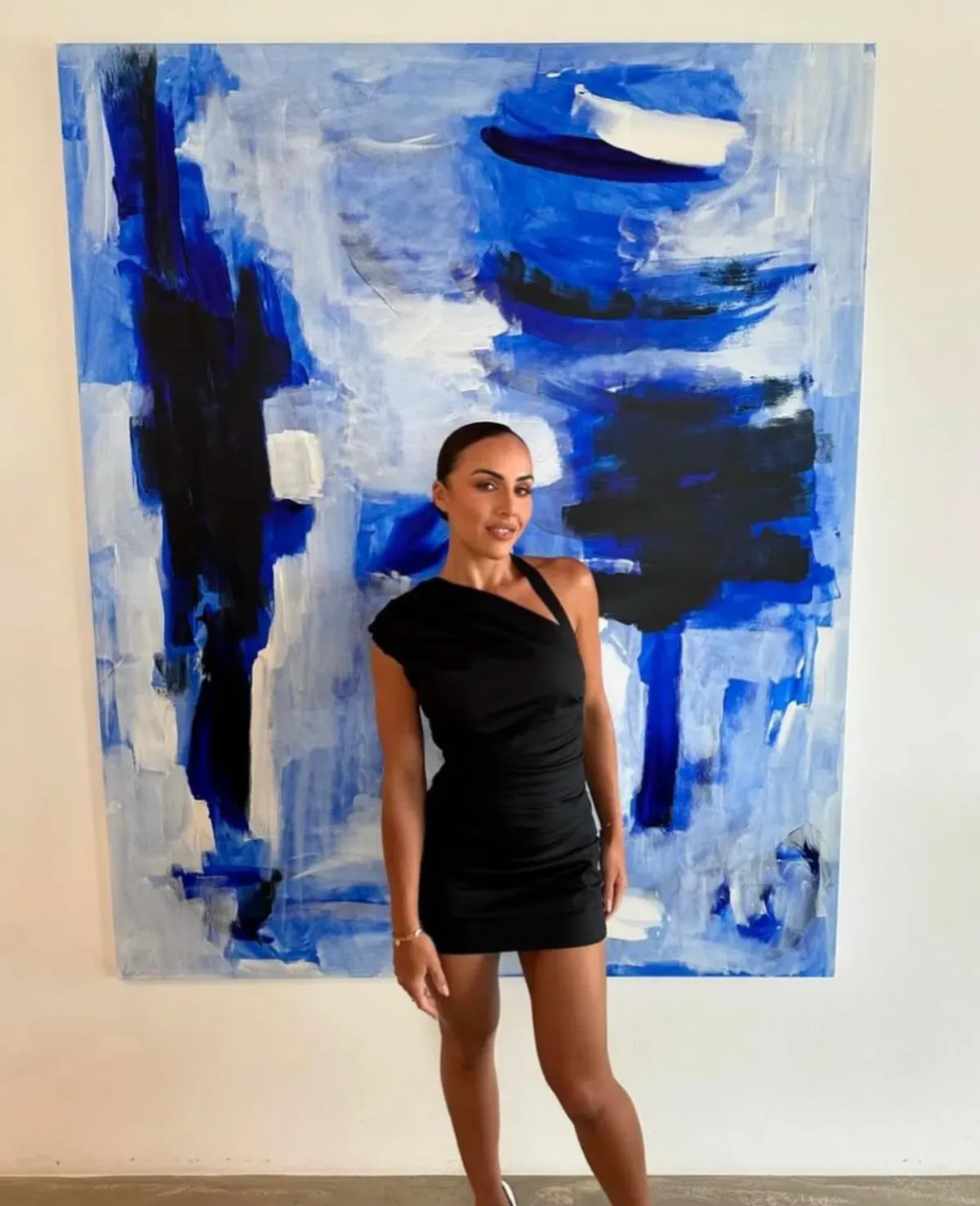 SIR the Label Azul Gathered Mini Black - Image 2