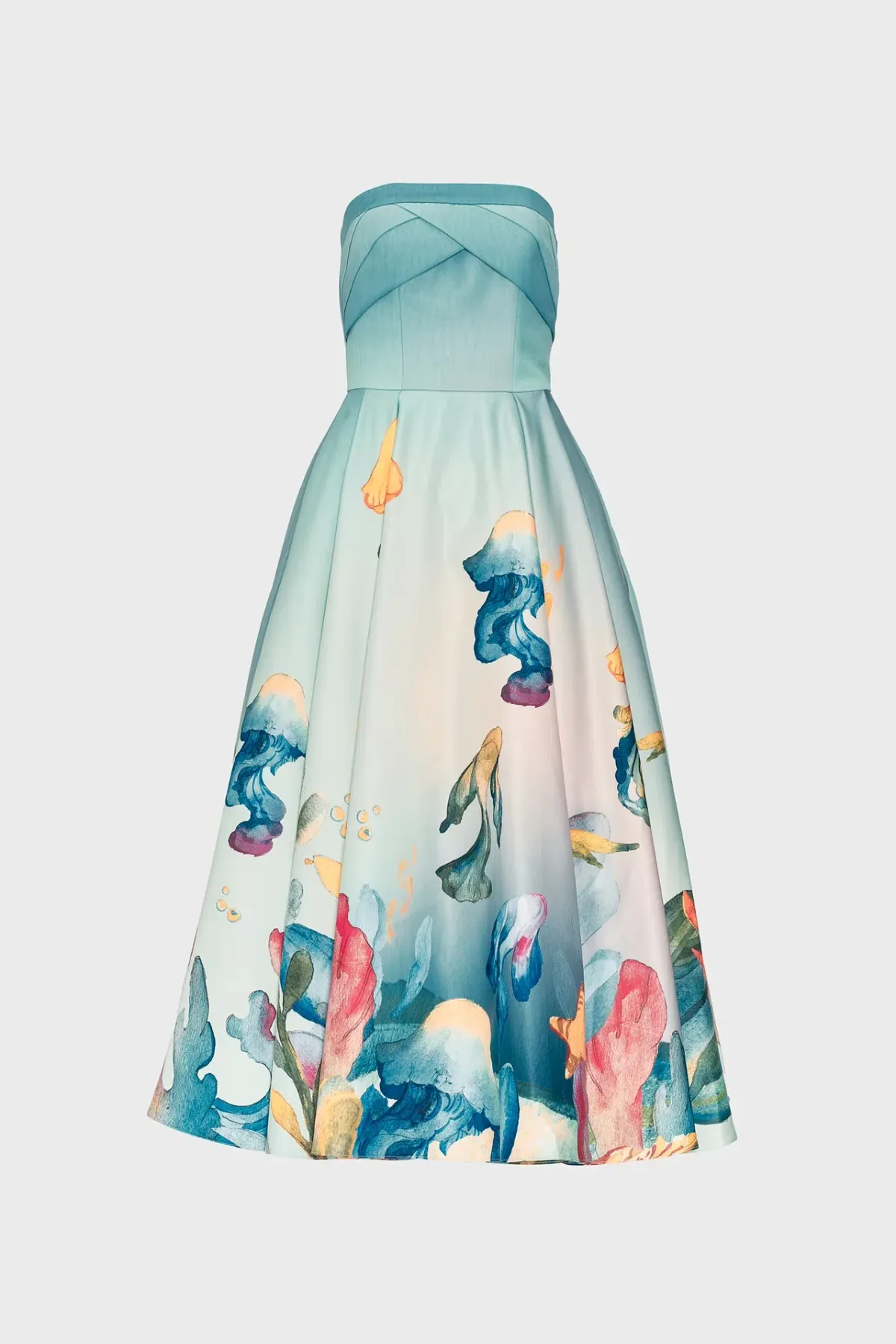 Justin Tong AQUARELLE MIDI DRESS - Image 8
