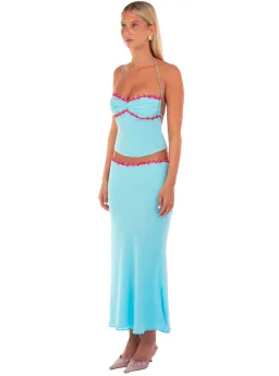 I AM DELILAH JEMIMA MIDI SKIRT & JEMIMA HALTER. SIZE XS / AU 6-8 for rent on The Volte - image 9