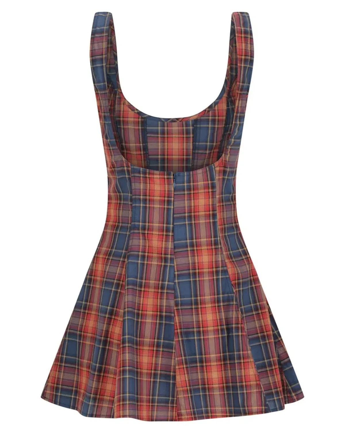 Katharina Lou - Annabel Mini Strawberry Blue Check - Image 3