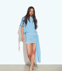 Rat and Boa Freya Dress Blue size XS for rent on The Volte - image 2