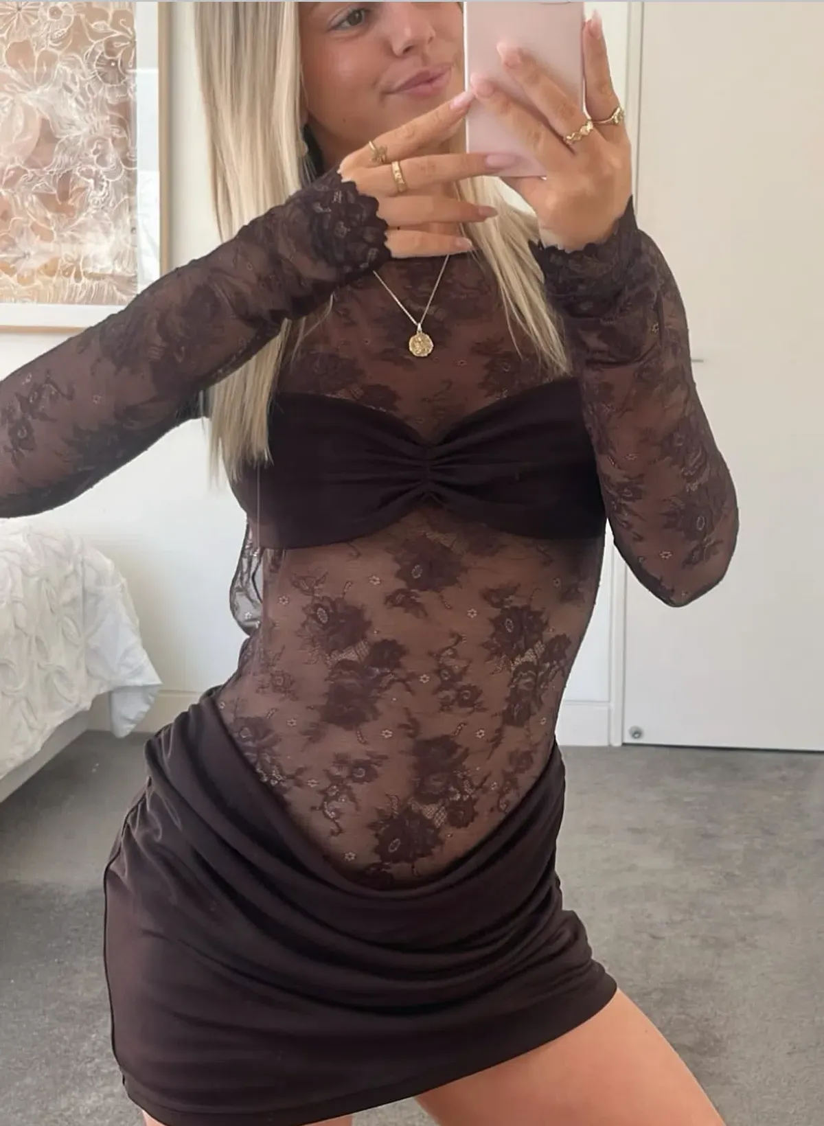 BENNI Oskar Mini Chocolate size 8 - Image 1