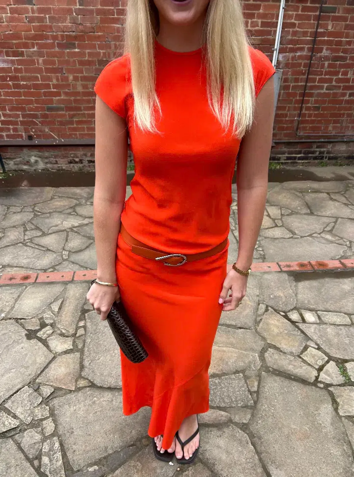 The Fresca Belted Midi Dress - Image 3