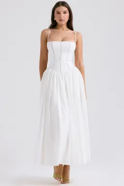 HOUSE OF CB YSABELLA DRESS WHITE - SIZE XS for rent on The Volte - image 2
