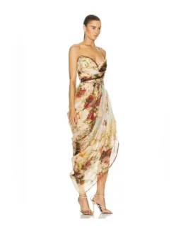 ZIMMERMANN Luminosity Strapless Midi Dress Size 0/8 AU for rent on The Volte - image 2