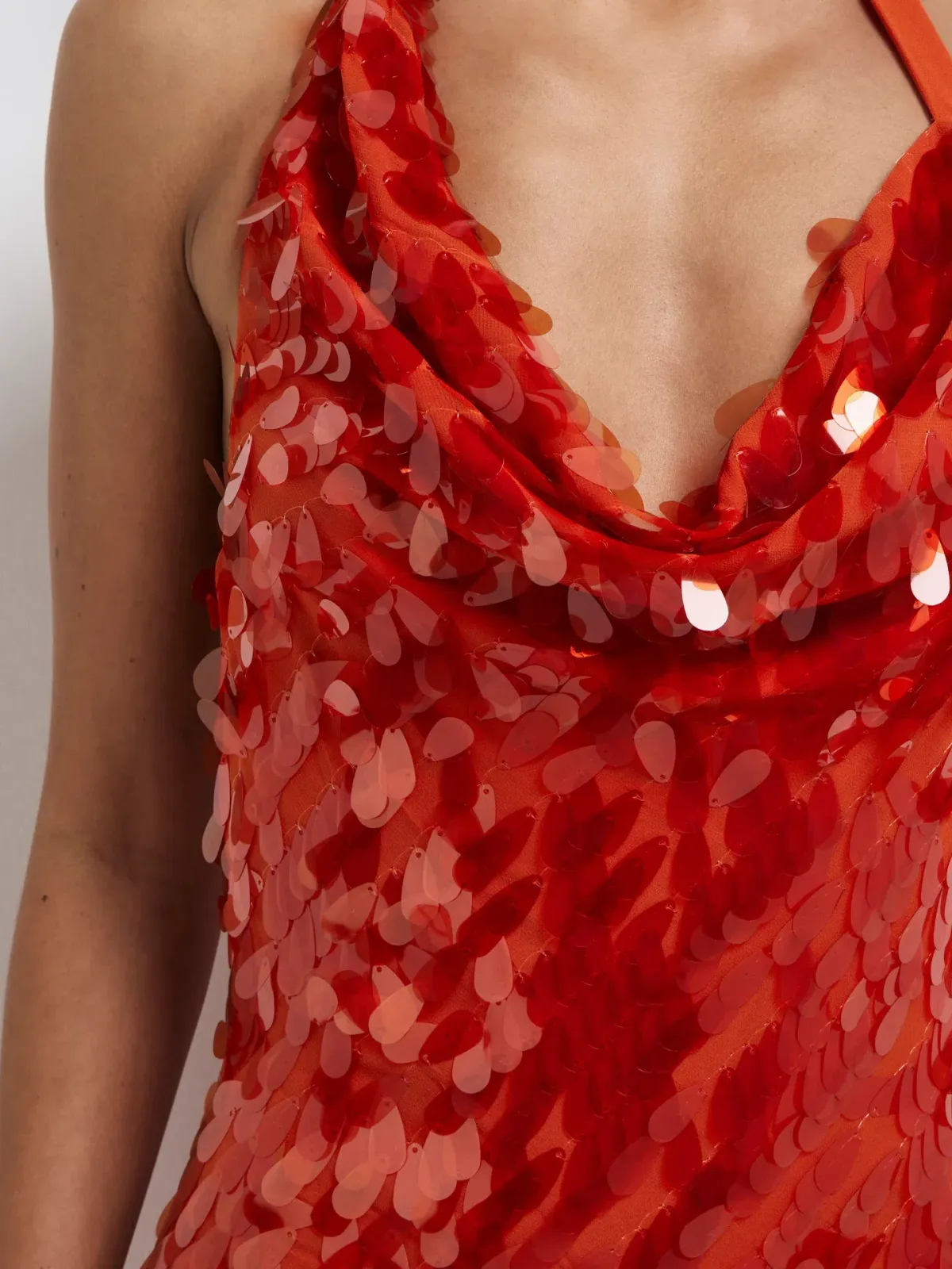 Sheike Jessica Maxi Dress size 18 Red - Image 3