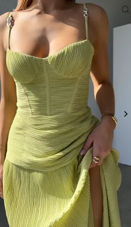 Manning Cartell Double Time Pleat Dress Size 6 for rent on The Volte - image 2