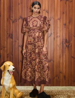 Alemais Seraphina Midi Dress Size 8 for rent on The Volte - image 2