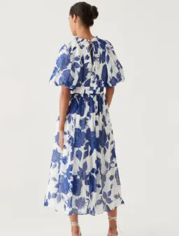 Aje Elysium Blouson Midi Dress (size 8) for rent on The Volte - image 3