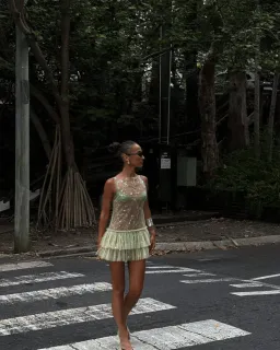 Dyspnea - TROPHY TULLE MINI DRESS - Size XL  for rent on The Volte - image 8