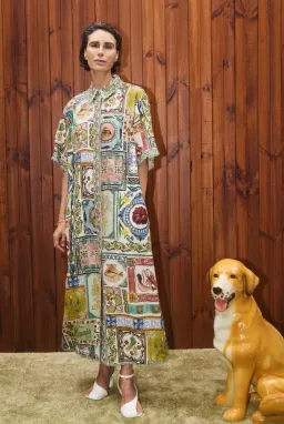 Alemais Tommasina Shirt Dress with pockets Size 12 but fits 14: for rent on The Volte - image 4