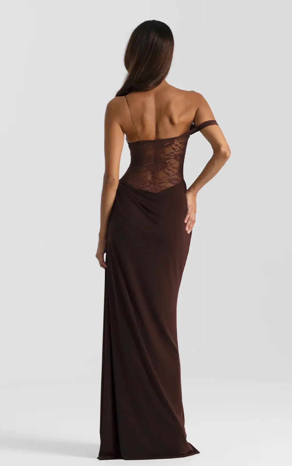 NATALIE ROLT - SLOANE DRESS - ESPRESSO - Image 3