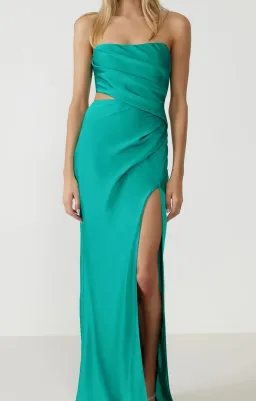 Lexi - Milan Dress - Jade size 10 for rent on The Volte - image 2