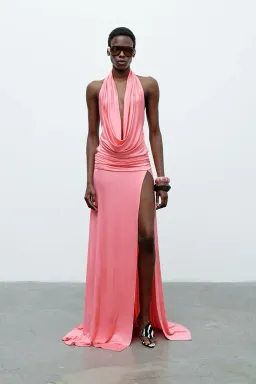 Tanit Dress in Ambrosia, The New Arrivals by Ilkyaz Ozel for rent on The Volte - image 4