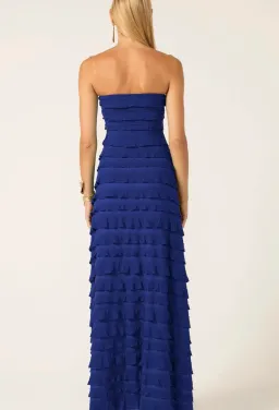 MADDISON MAXI DRESS IN SAPPHIRE for rent on The Volte - image 3