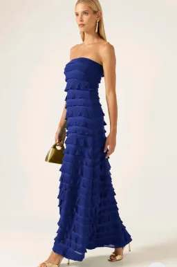 MADDISON MAXI DRESS IN SAPPHIRE for rent on The Volte - image 2