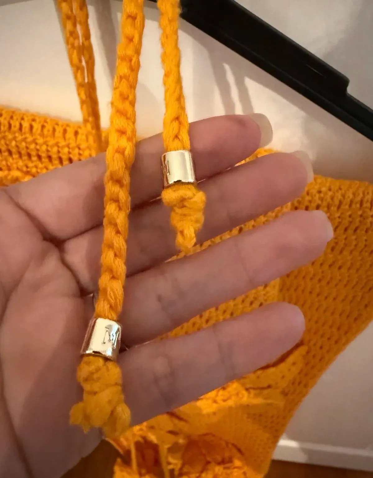 Meshki Island Dress orange Xs or 6  - Image 6