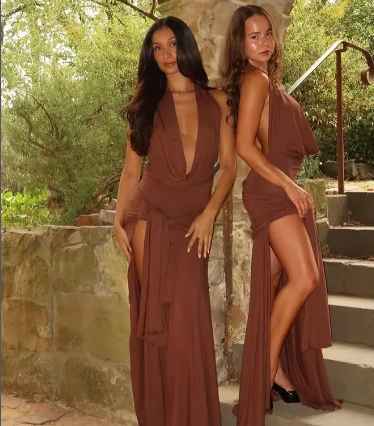 Cherie Attire Evelyn Halter Maxi  - Image 1