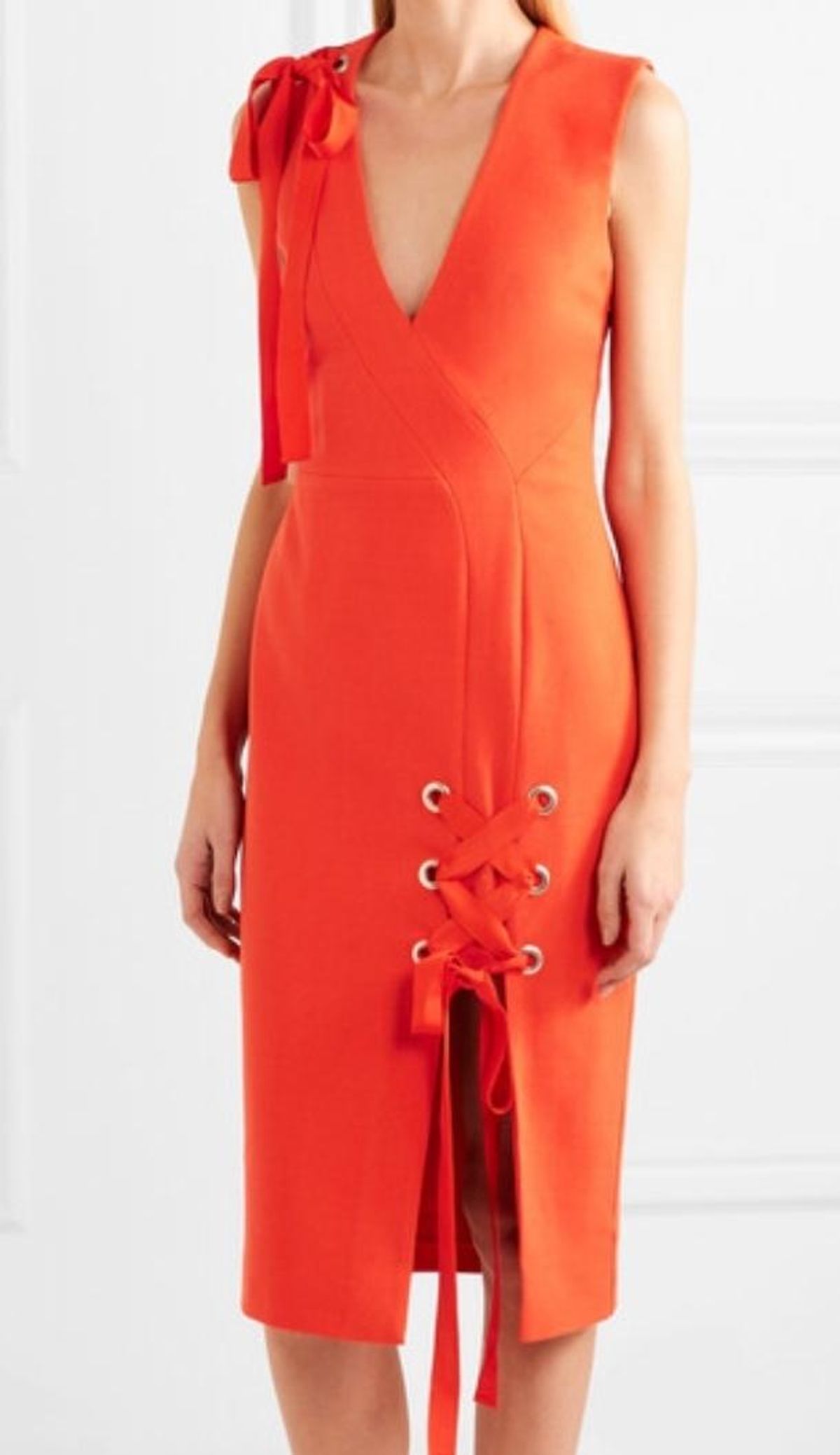 Rebecca Vallance Martinique Dress Tangelo Orange Size 4 - Image 3