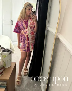 Zimmermann Raie Trimmed Shirt Dress AU Size 2/ 12 for rent on The Volte - image 4