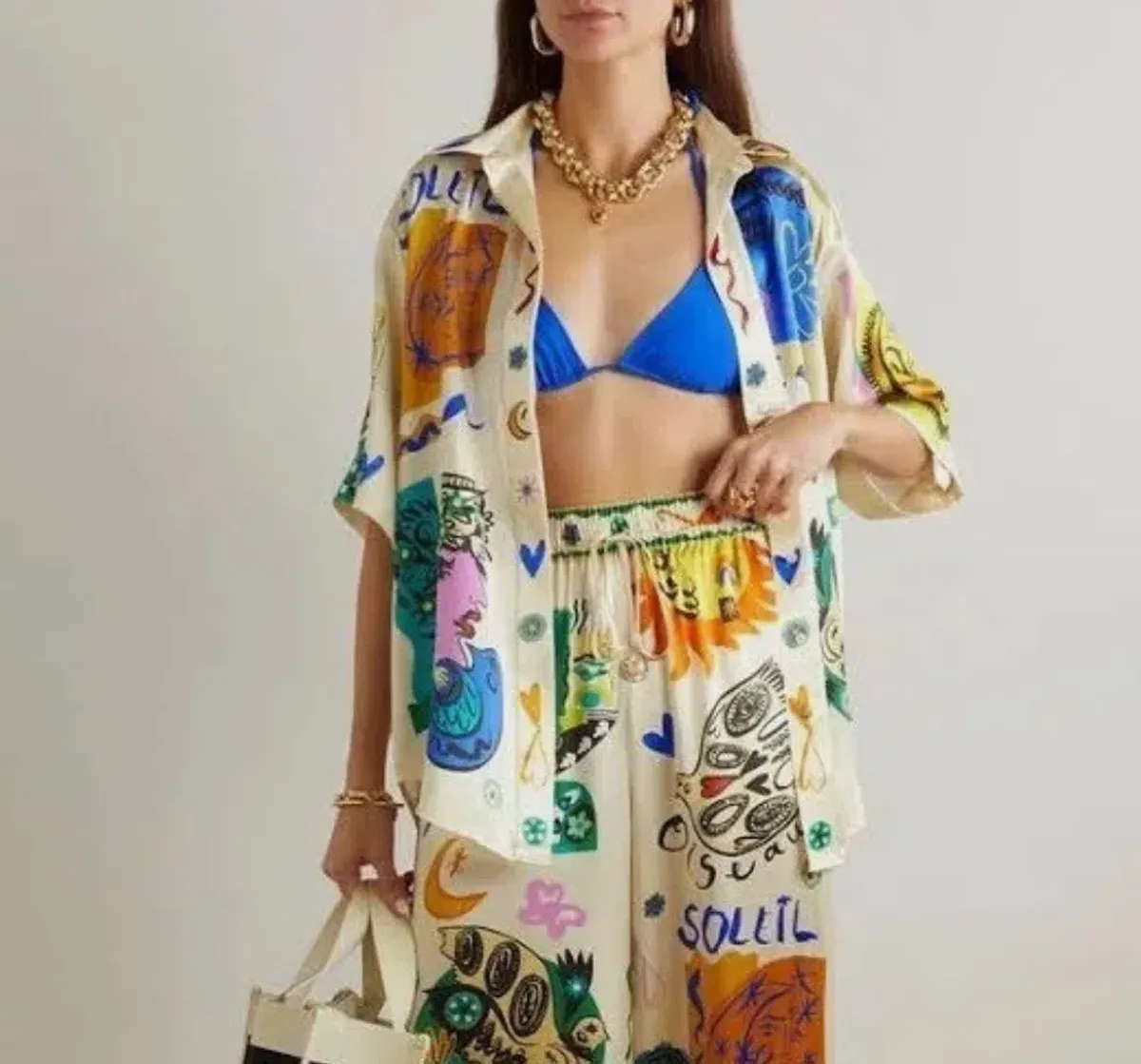 Alemais Soleil Silk Shirt Size 12 - Image 6