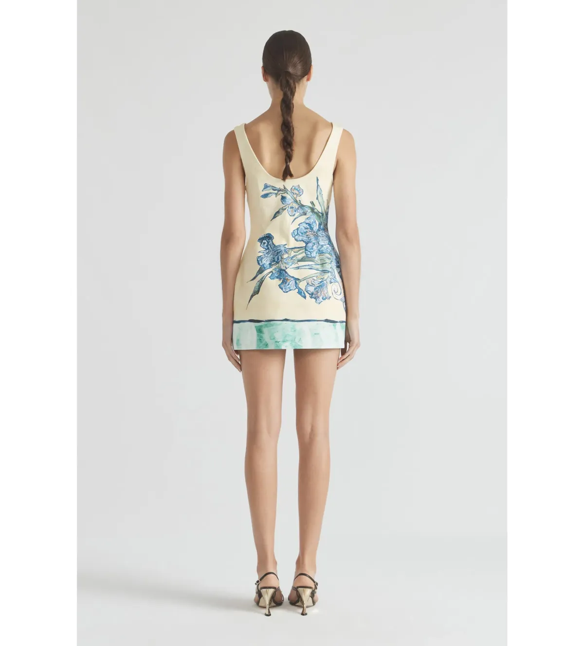 Antipodean Homecoming Lantern Mini Dress Multi Print Size 12 - Image 5