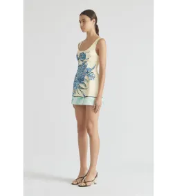 Antipodean Homecoming Lantern Mini Dress Multi Print Size 12 for rent on The Volte - image 4