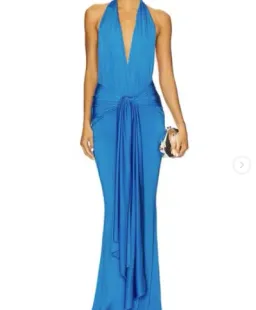 Lovers and Friends Coralie Gown in Electric Blue for rent on The Volte - image 1
