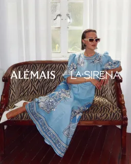 Alemais Villa Romantica Midi Dress Size 12 for rent on The Volte - image 2