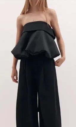 HARRIS TAPPER Eliza Top Black Size 8 AU for rent on The Volte - image 2