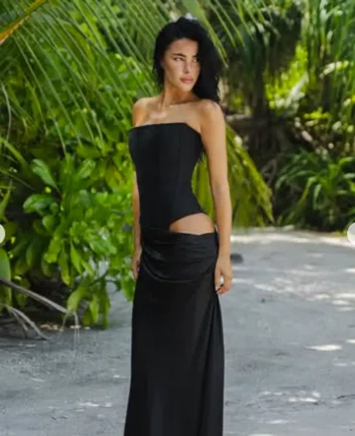  HNTR The Label Huxley Gown in Black 10 - Image 2
