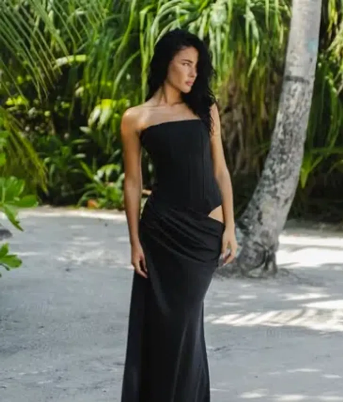 HNTR The Label Huxley Gown in Black 6 - Image 1