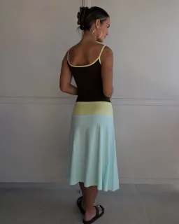 Lucy Midi Dress - Mirage 8 for rent on The Volte - image 2